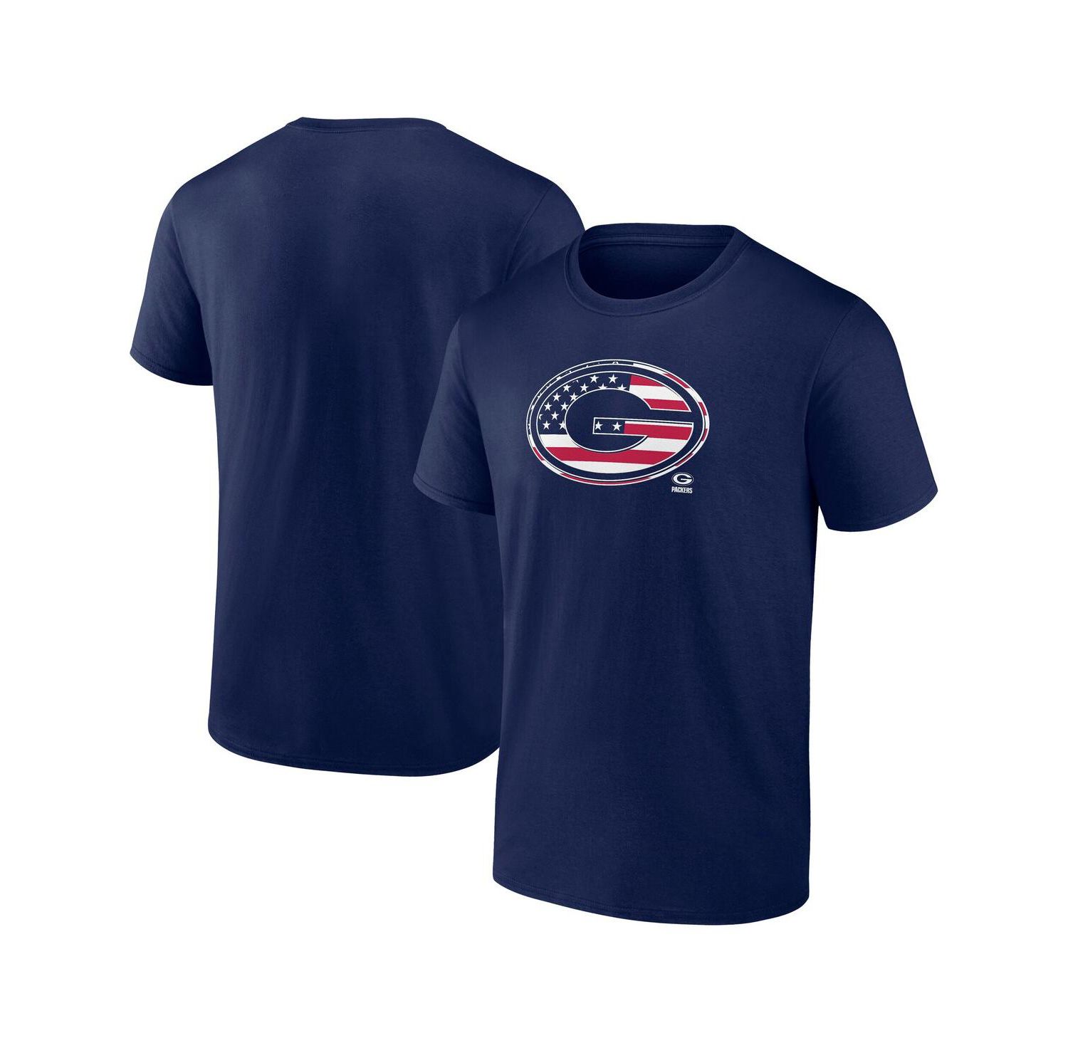 Men's Navy Green Bay Packers Americana T-Shirt