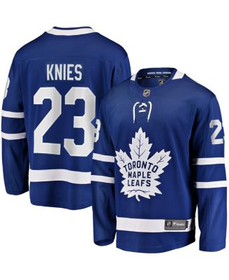 Fanatics - Men's Matthew Knies Blue Toronto Maple Leaf's Home Premier Breakaway Player Jersey
