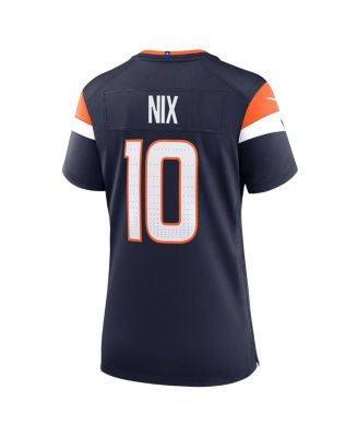 Women's Bo Nix Navy Denver Broncos Alternate Game Jersey