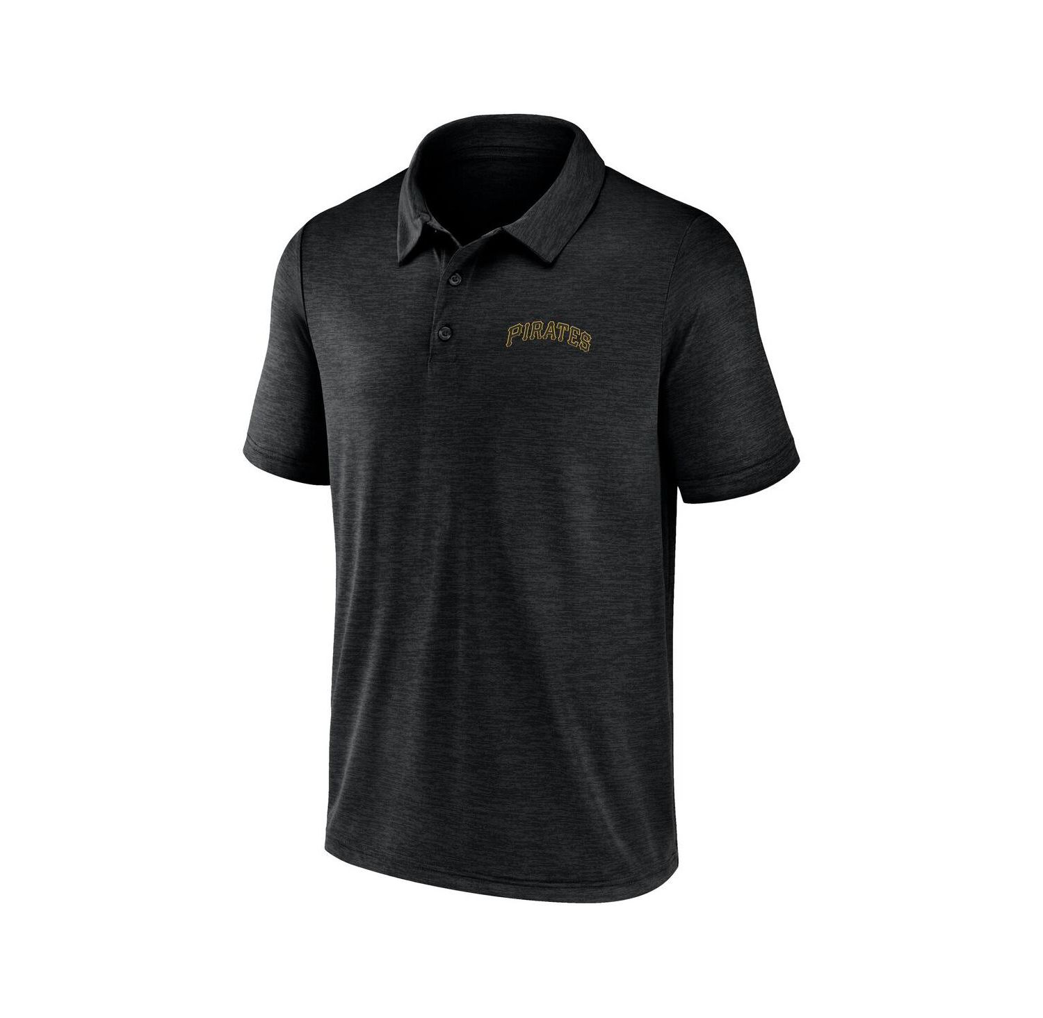 Men's Black Pittsburgh Pirates Unstoppable Polo Shirt