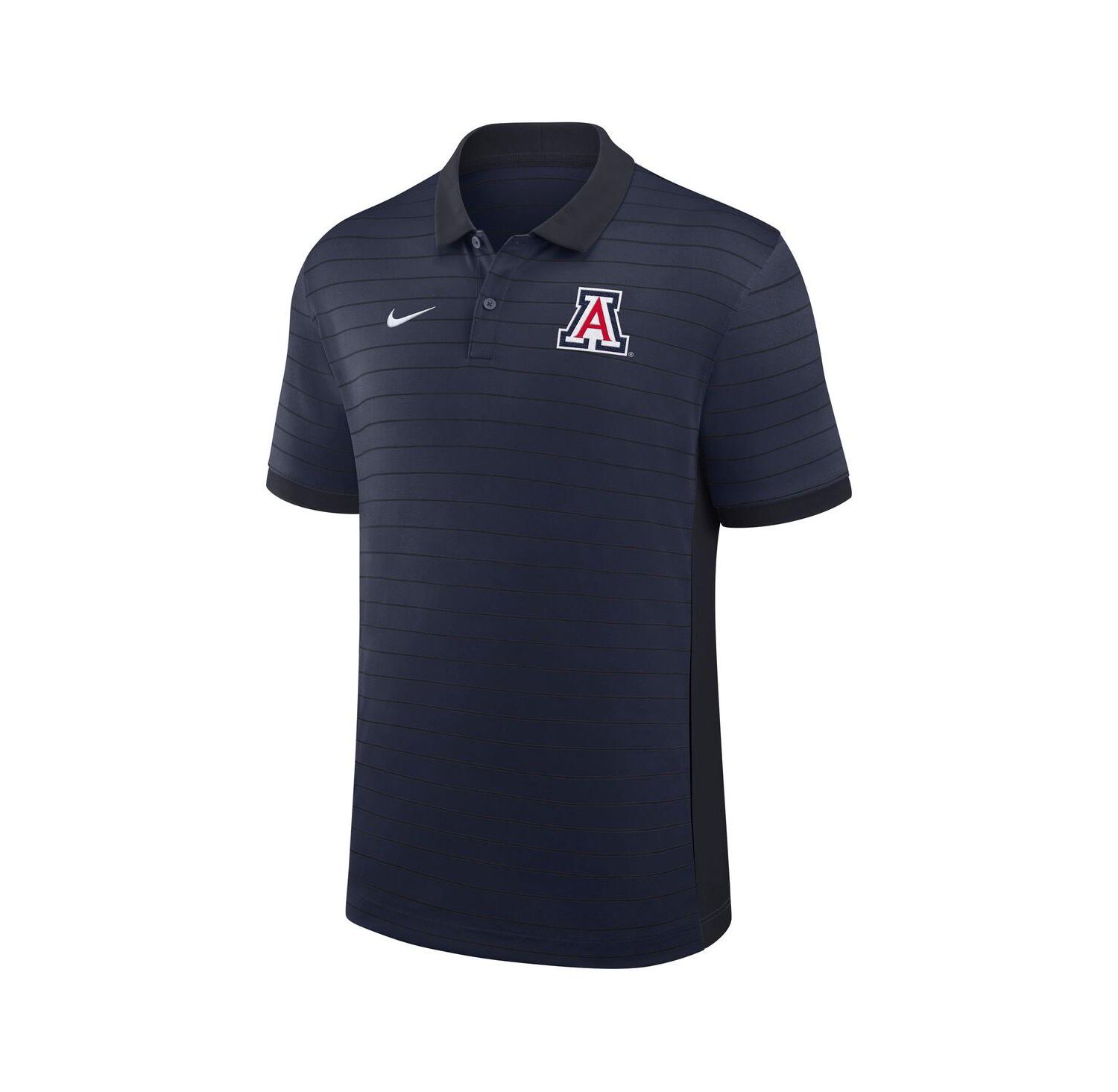Men's Navy Arizona Wildcats 2025 Early Season Coaches Sideline Victory Stripe Performance Polo Shirt