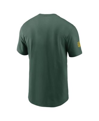 Men's Green Green Bay Packers Sideline Performance T-Shirt
