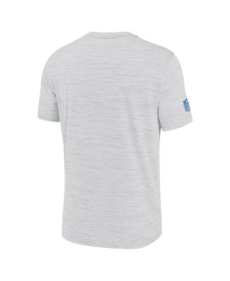 Men's Ash Detroit Lions Sideline Velocity Performance T-Shirt
