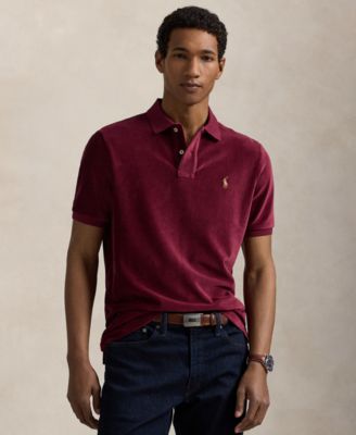 Men's Classic-Fit Knit Corduroy Polo Shirt