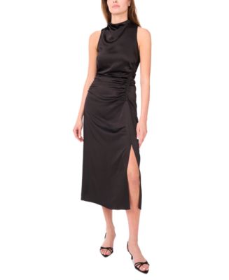 Parker Women's The Ayla Mock-Neck Ruched Midi Dress Macy's