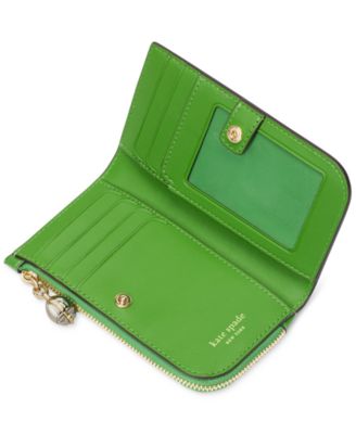 Devin Patent Leather Small Bifold Wallet