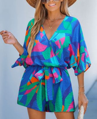 Women's Wild Zephyr Tropical Romper