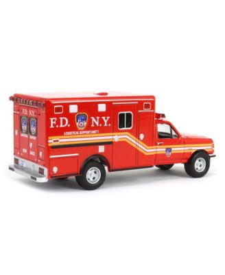 1/64 1989 Ford F-350 Ambulance FDNY Support Unit First Responders 67067
