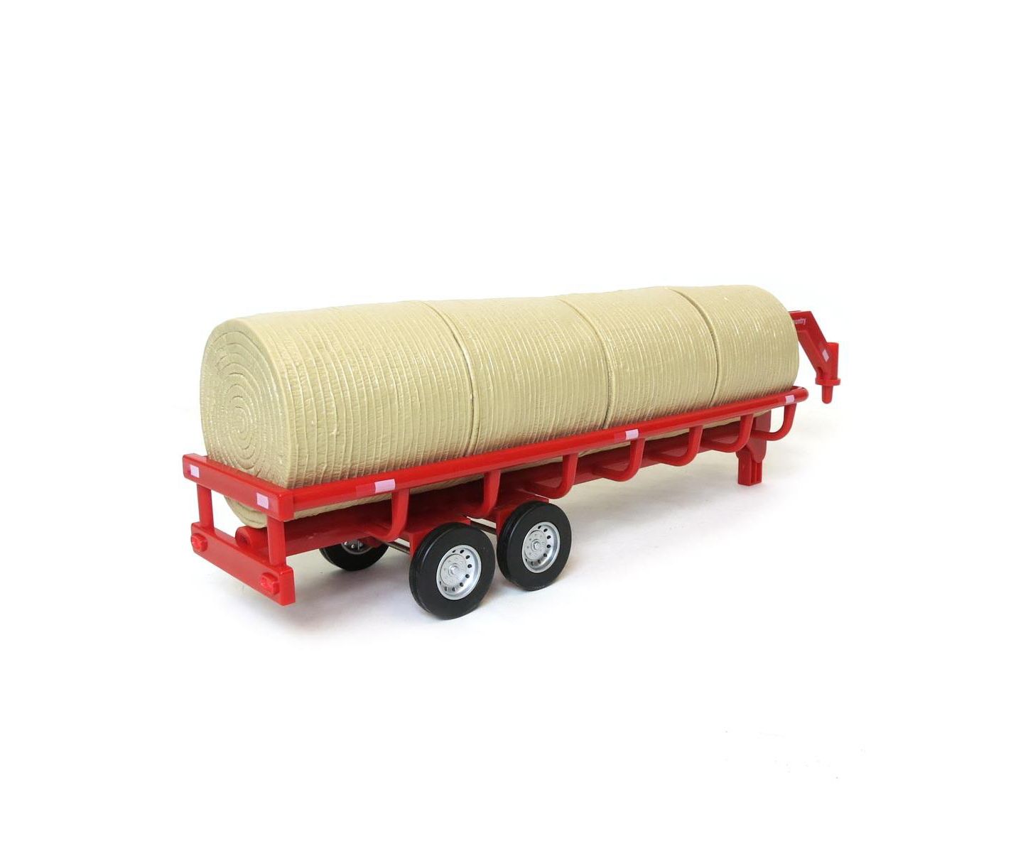 Детские игрушки Big Country Toys 1/20 Gooseneck Round Bale Trailer with 4 Round Bales — фото 3
