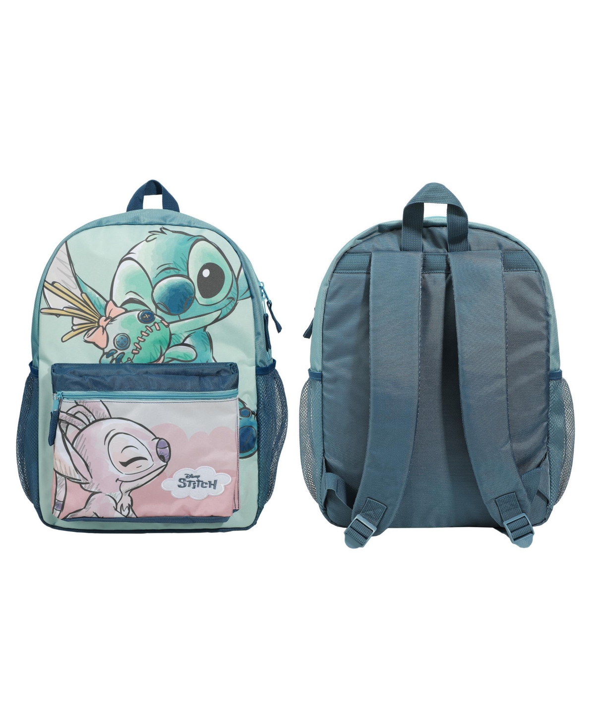 Stitch & Angel 16&#x201D; Backpack - Disney stitch  angel