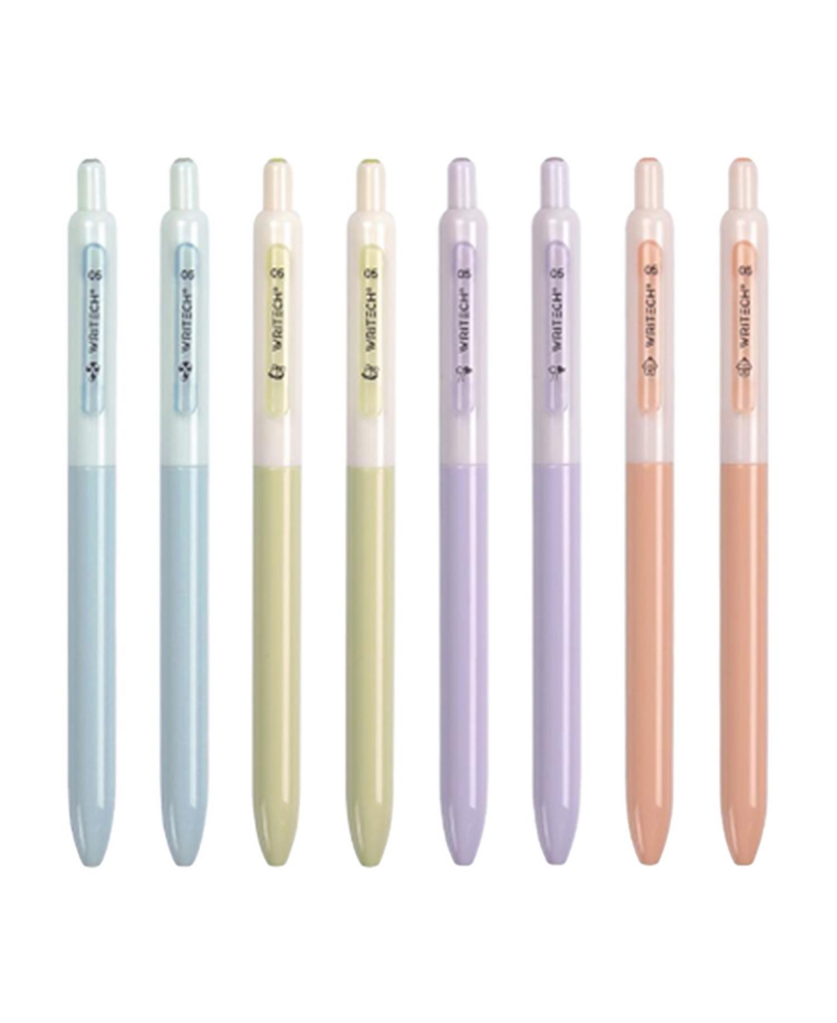 Black Gel Pens 8CT - Assorted Colors