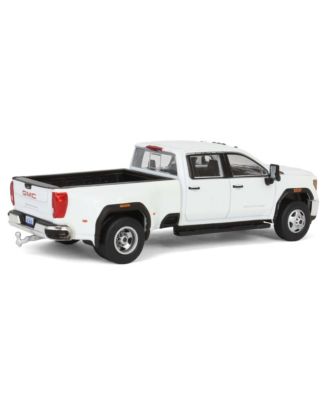 1/64 2022 GMC Sierra 3500HD Pro Dually, Summit White Diecast Exclusive