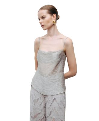 Women's Slit Strappy Blouse