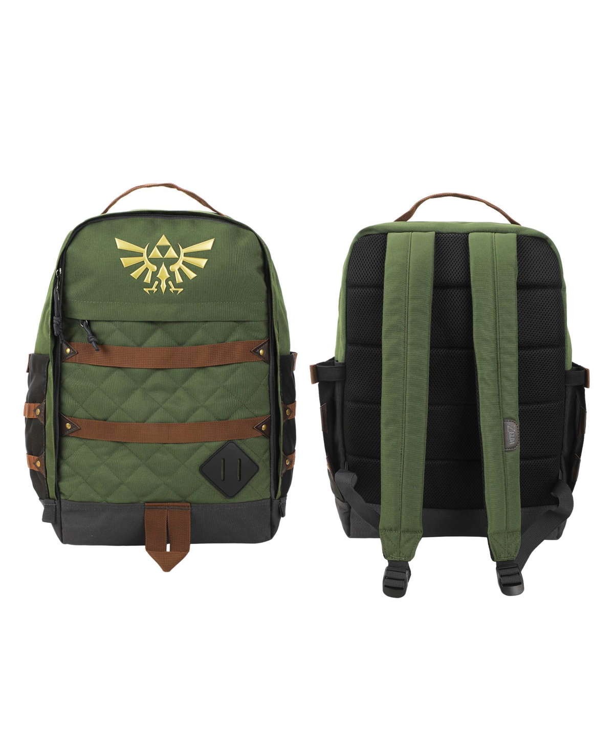 Hyrule Crest 12&#x22; Green Backpack - The legend of zelda hyrule
