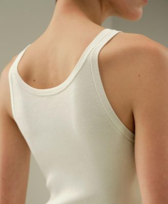 Women's Basic Silk Tank Top