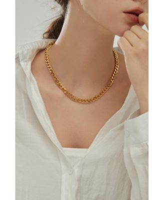 Gold Cuban Chain Necklace