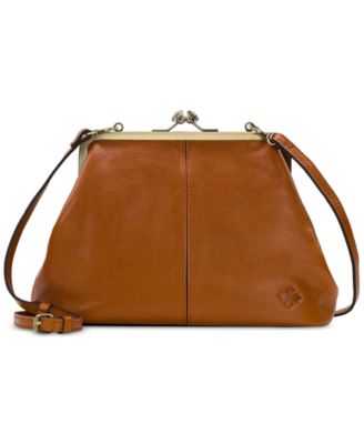Medium Sofia Kisslock Leather Bag