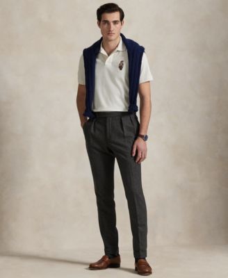 Men's Classic-Fit Polo Bear Mesh Polo Shirt