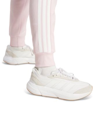 Women's Essentials Three Stripes Fleece Slim Pants