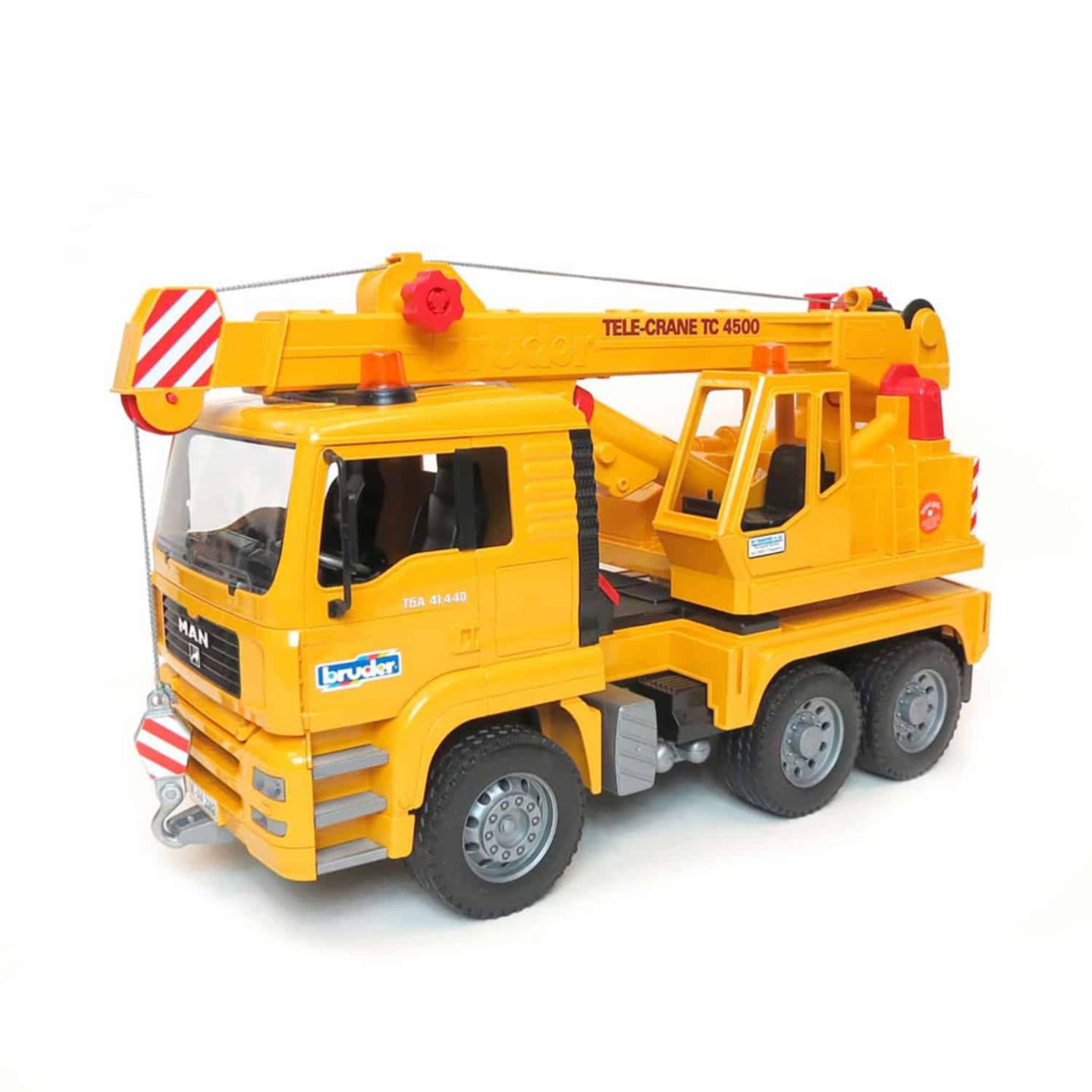 Детская игрушка Bruder MAN Crane Construction Toy Truck — фото 2