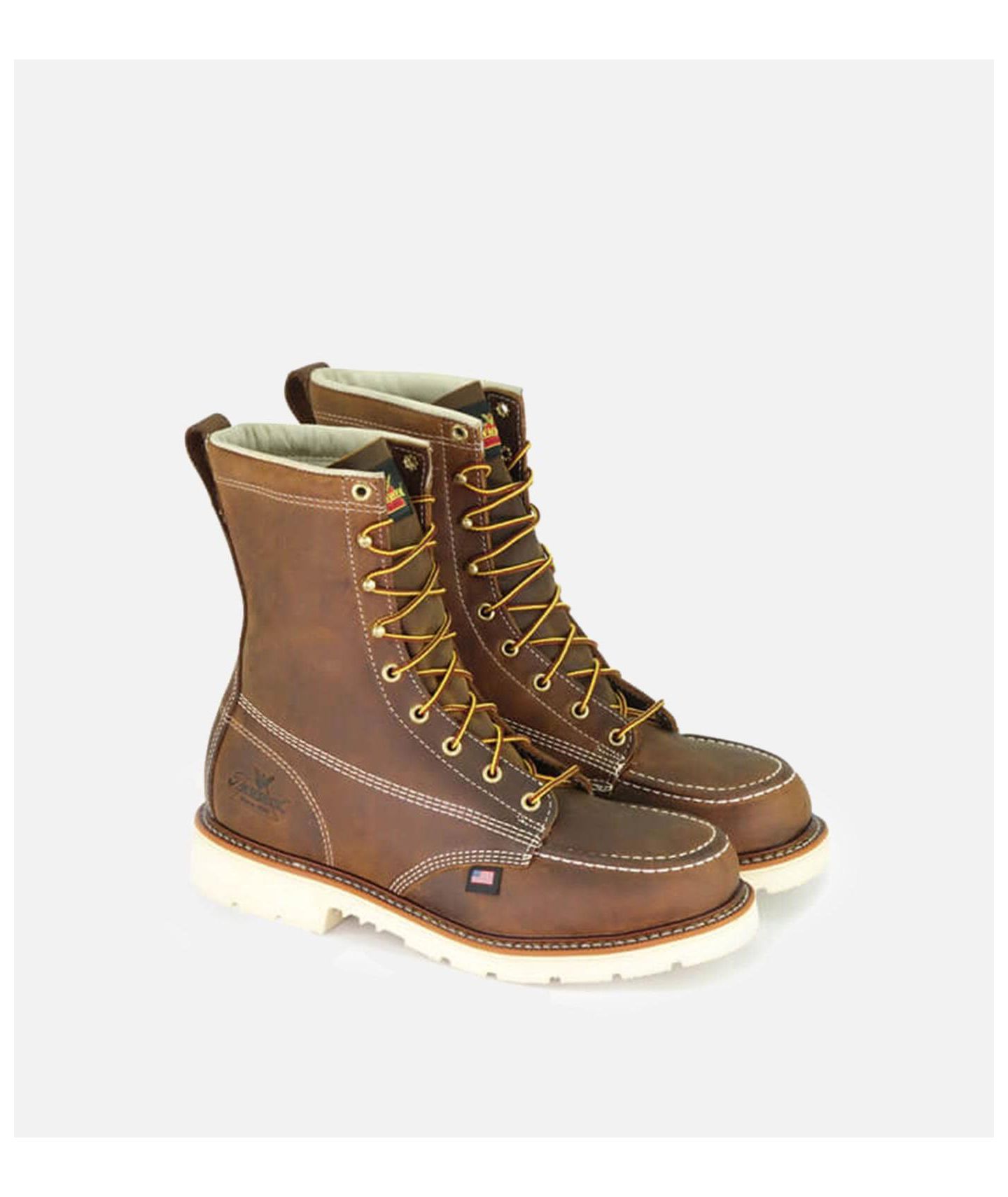Мужские ботинки Thorogood American Heritage 8" Steel Toe Work Boots for Men, цвет: Crazyhorse — фото 4