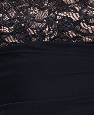 Women's Lace-Top Sheath Dress