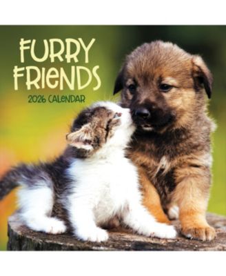 2026 Furry Friends Wall Calendar