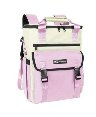 ChillBelle Backpack Cooler for Women Lightweight Insulated Tote with Dual Straps, Waterproof Liner, Wine Bottle Pockets, Leak-Resistant Zipper