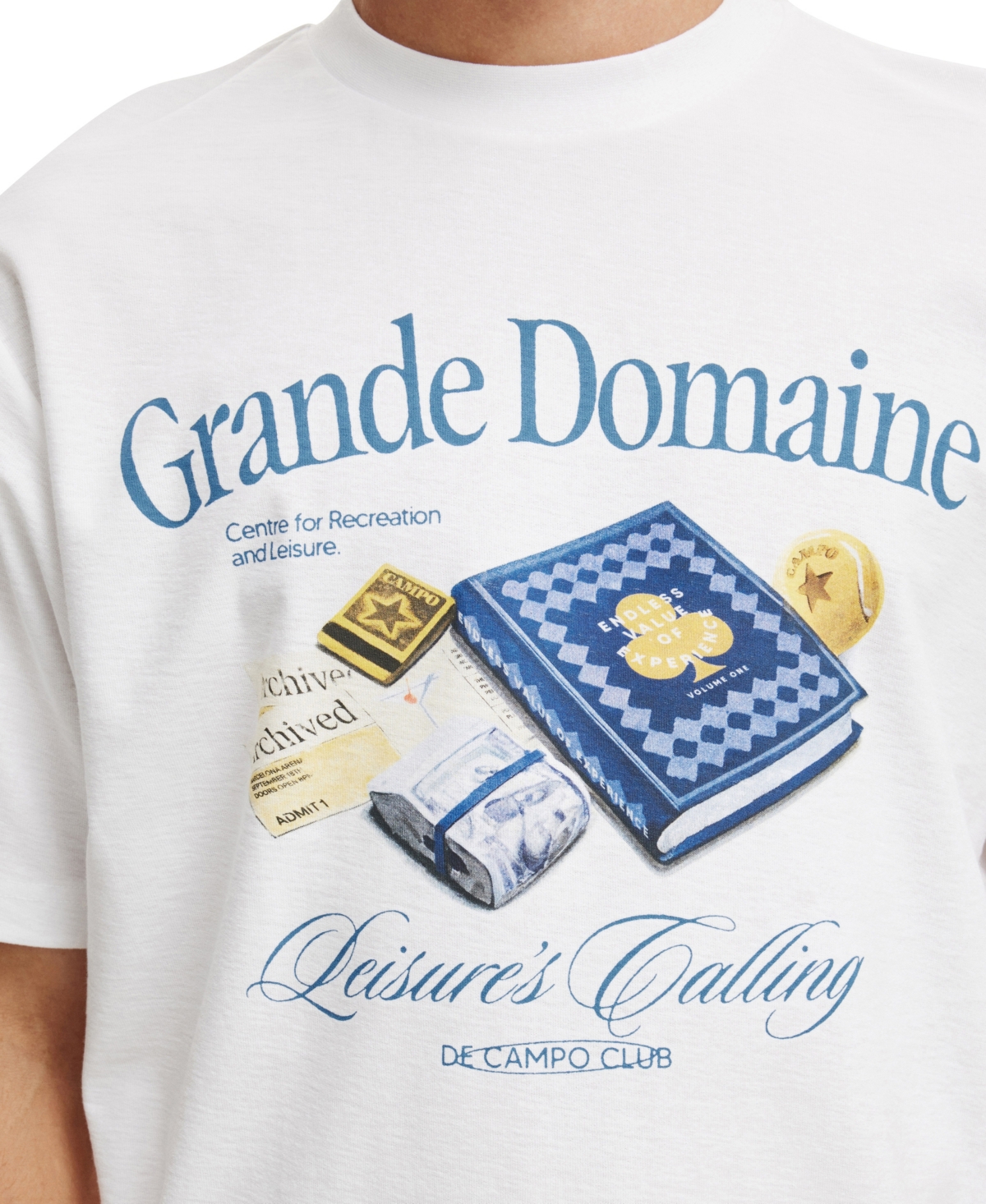 Shop Cotton On Men's Cropped Graphic T-shirt