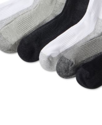 Men's 6-Pk. Performance Crew Socks