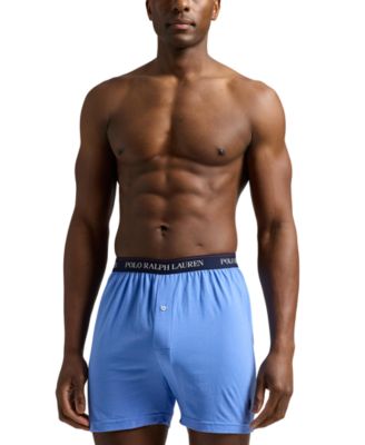 Men's 6-Pk. Classic-Fit Cotton Knit Boxer Briefs