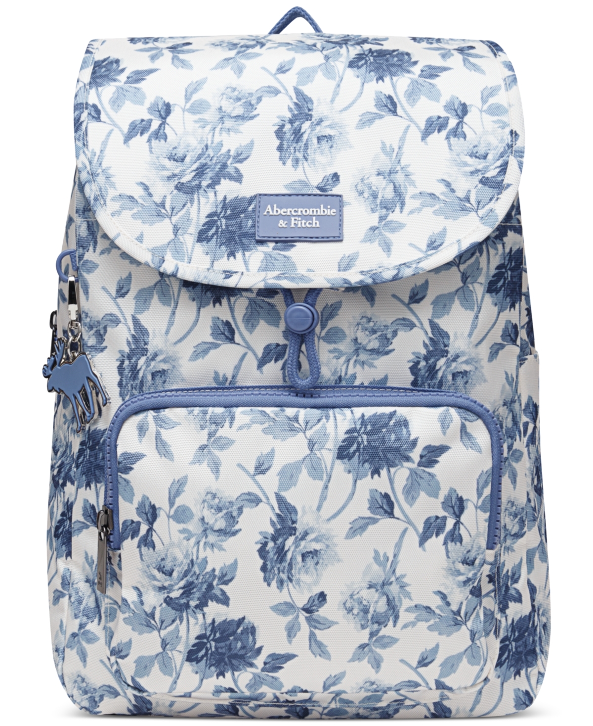 Abercrombie Aspen Print Flap Rucksack In Blue