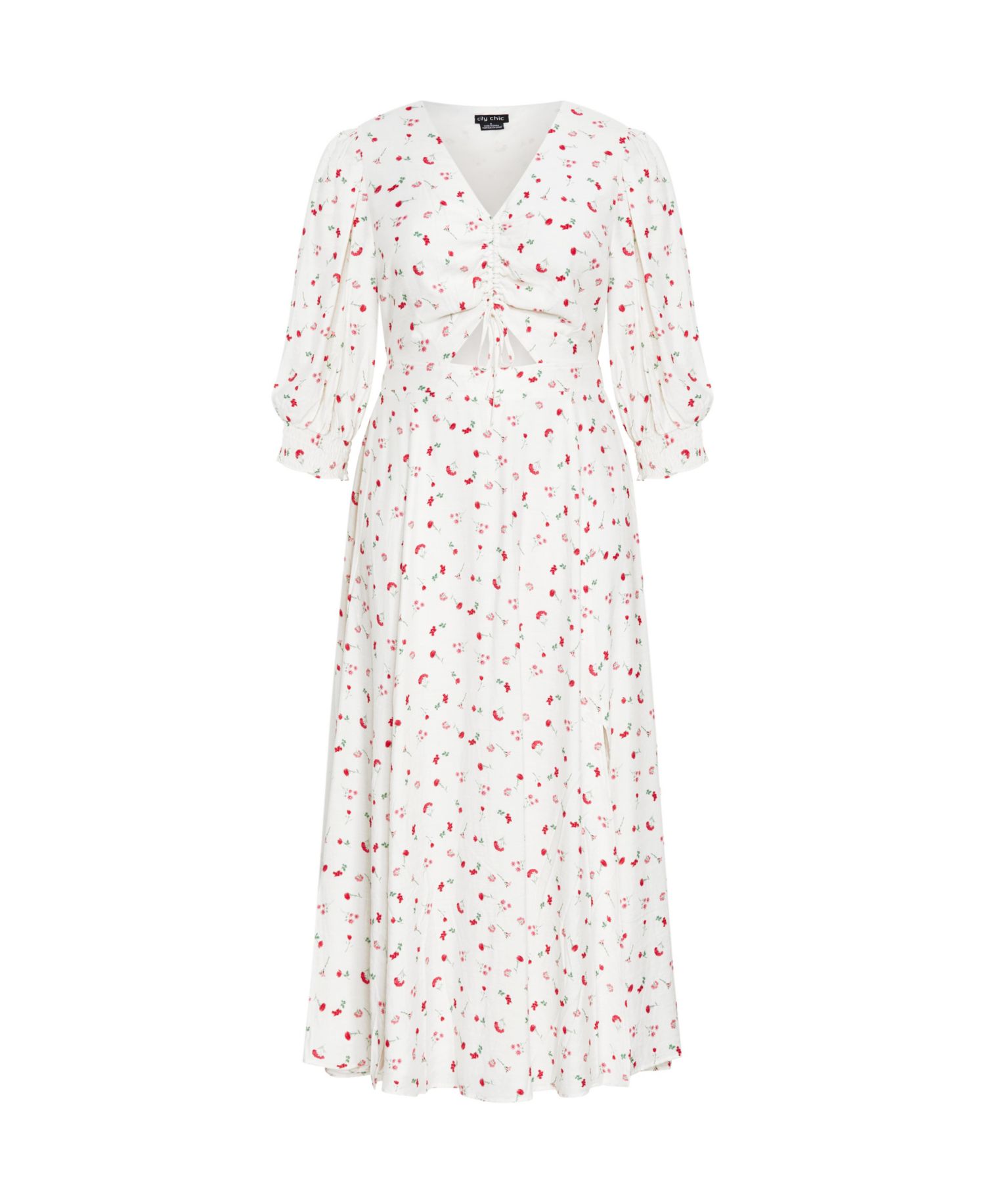 Plus Size Jolene Print Maxi Dress
