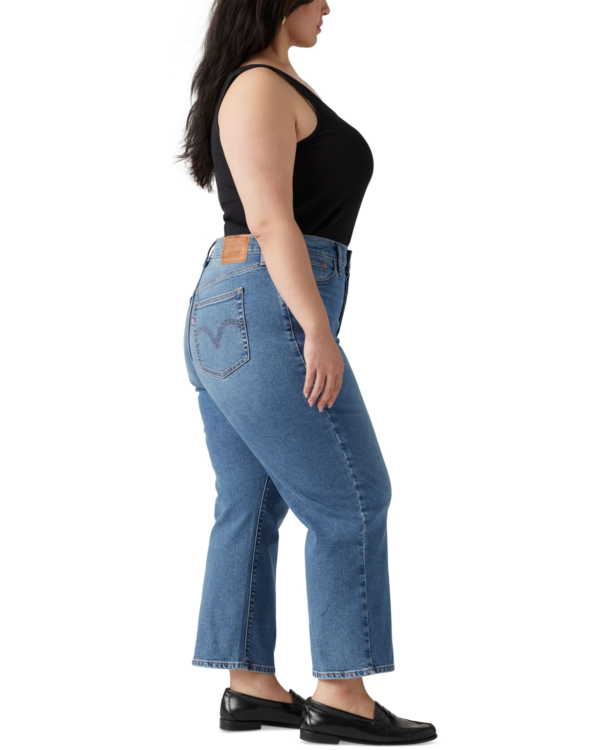 Levi's Plus Wedgie High-Rise Straight Jeans
