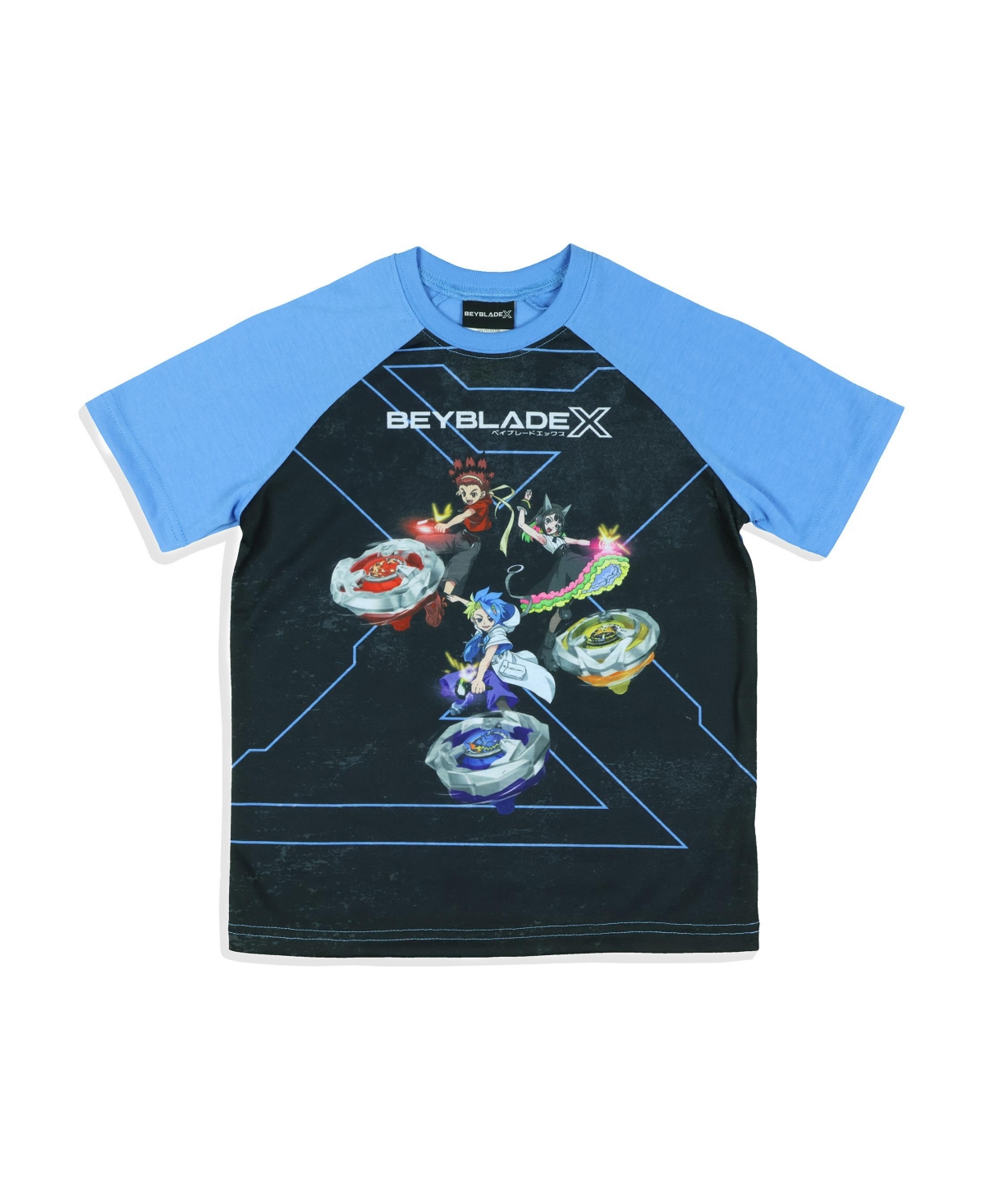 Beyblade Boys X League Character 2-Piece Short-Sleeve Pajama Set