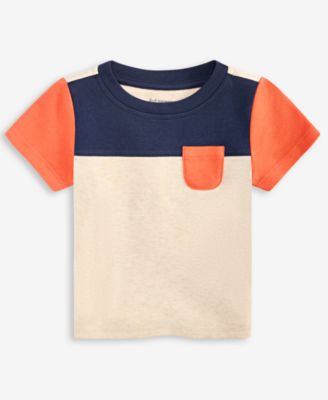 First Impressions - Baby Boys Short-Sleeve Colorblocked T-Shirt