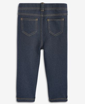Baby Girls Denim Jeggings, Exclusively at Macy's