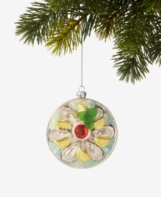 Holiday Lane - Foodie Oyster Plate Ornament