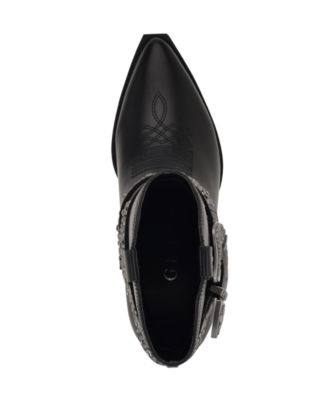 Women's Lansly Embellished Buckle Western Booties