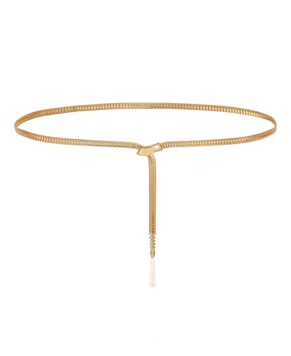 Minimalist Chain Belt - Gold