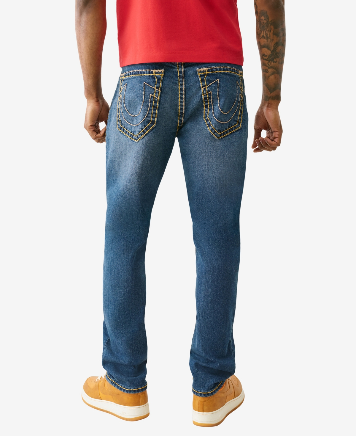 Men's Rocco Super T No Flap Skinny Jeans - Dark wash