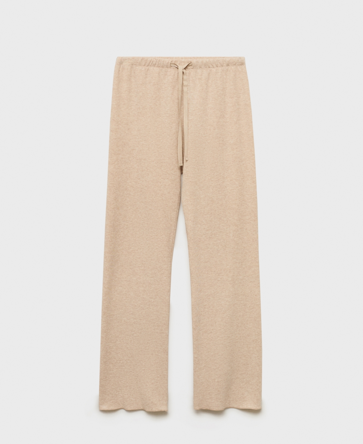 Mango Double Face Cotton Blend Pajama Pants