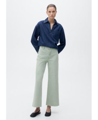 Women's Catherin Culotte High-Rise Jeans