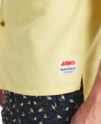 JAWS x Men's Classic-Fit Jaspe Dobby Button-Down Shirt 