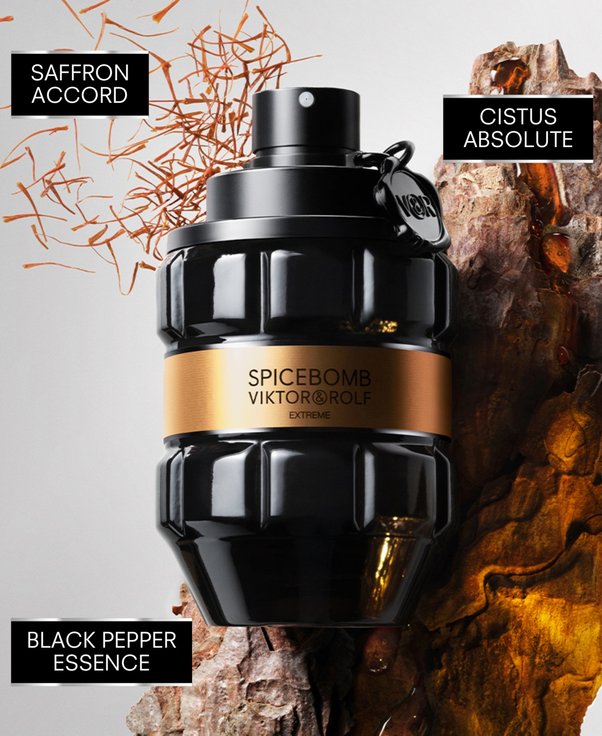 Viktor & Rolf Men's Spicebomb Extreme Eau De Parfum Spray, 1.7 Oz. In Transparent