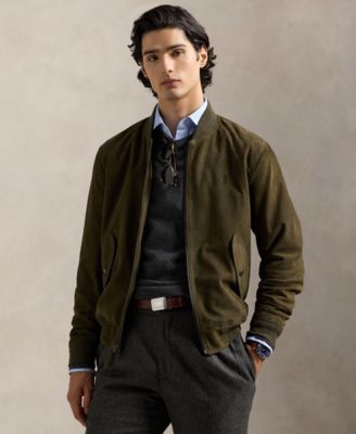 Polo Ralph Lauren - Men's Suede Bomber Jacket