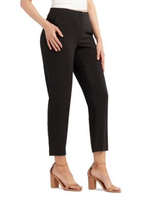 Juniors' Clean-Front Cropped Pants