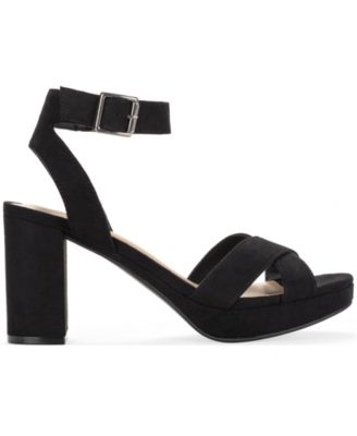 Women's Shannonn Block-Heel Dress Sandals, Exclusively at Macy's