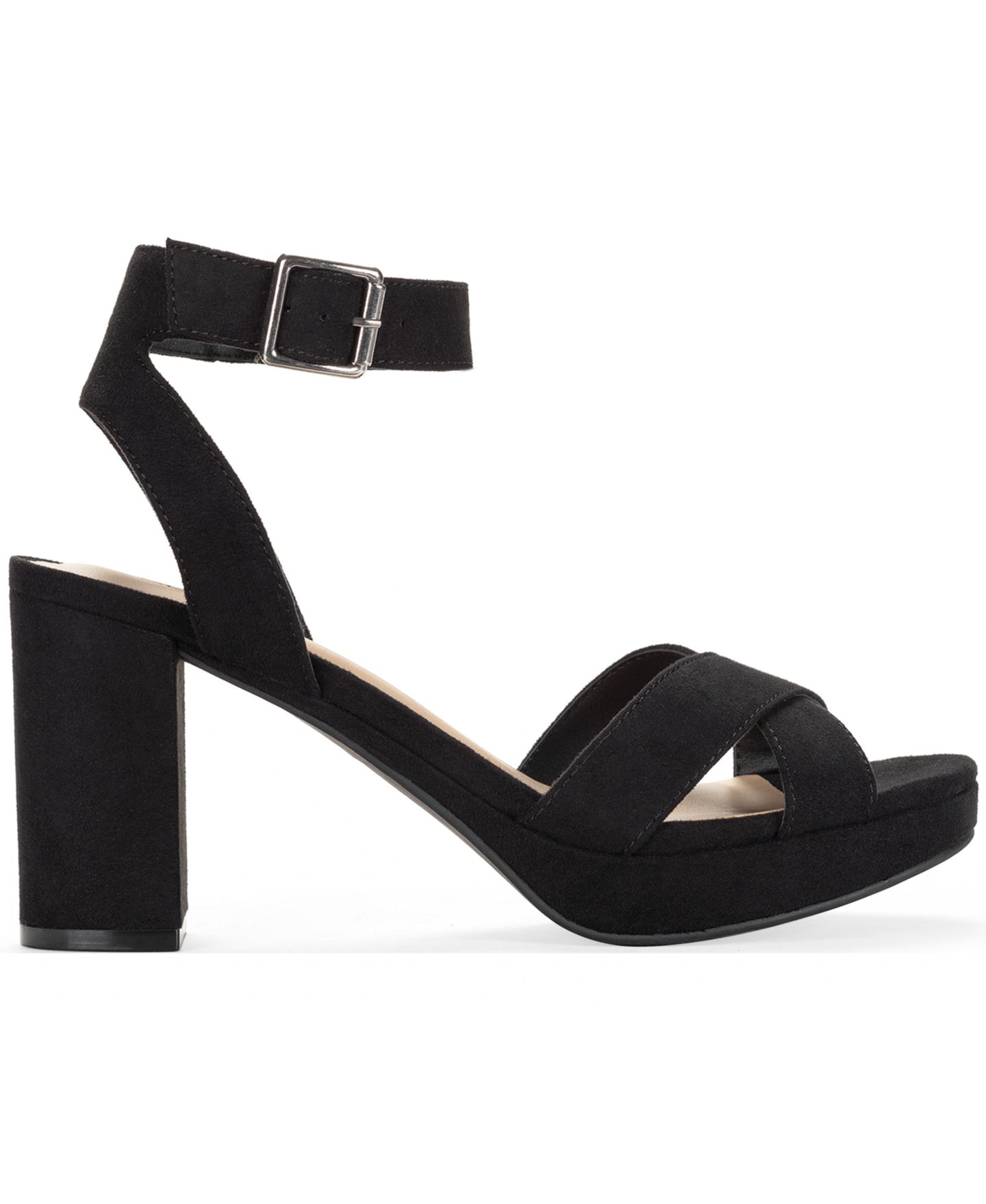 Женские сандалии Style & Co Shannonn Block Heel Dress Sandals, цвет: Чёрный — фото 2
