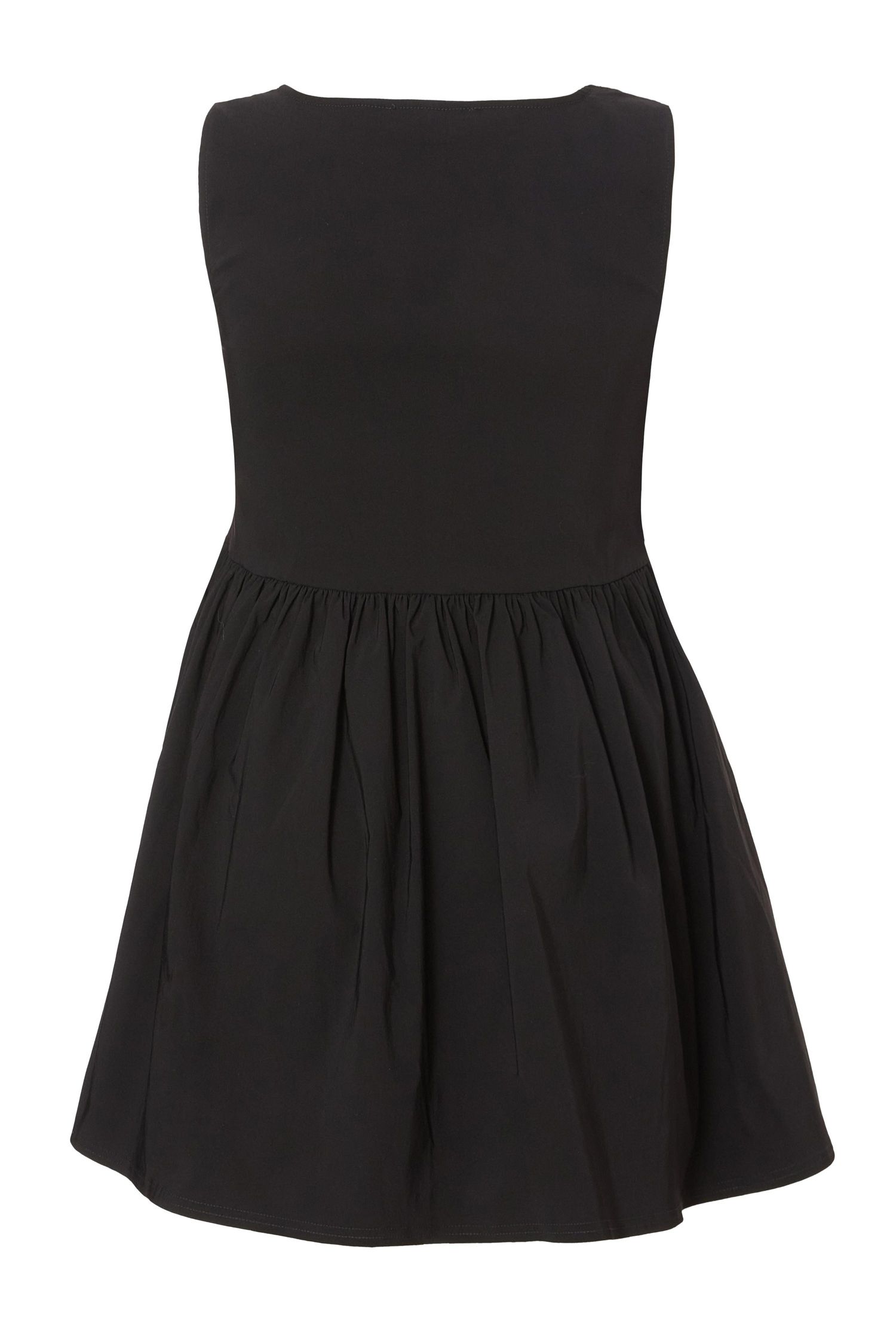 Women's Plus Size Square Neck Mini Dress